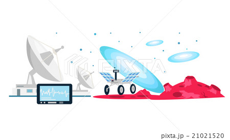 Exploration New Galaxies Icon Flat Isolated Exploration New Galaxies Icon Flat Isolated 21021520