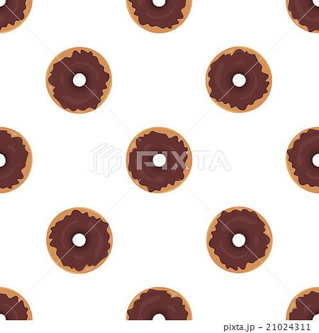 Donut Seamless Background Texture Pattern 21024311