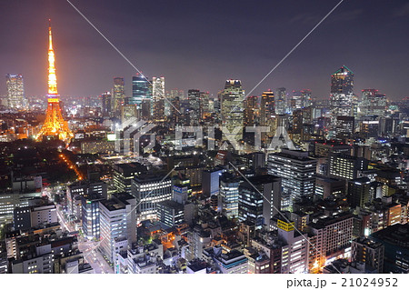 東京都市夜景 東京都市夜景 21024952