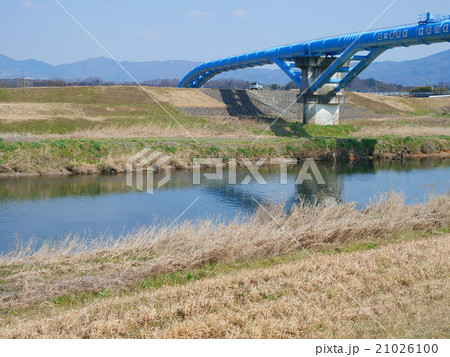 小貝川と霞ヶ浦用水水管橋 小貝川と霞ヶ浦用水水管橋 21026100