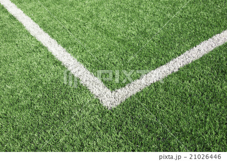 Corner of the soccer field 21026446