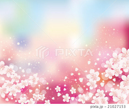 桜　背景 21027153
