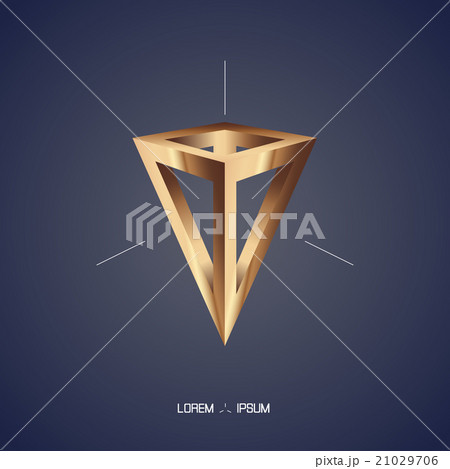 Pyramid abstract background 21029706