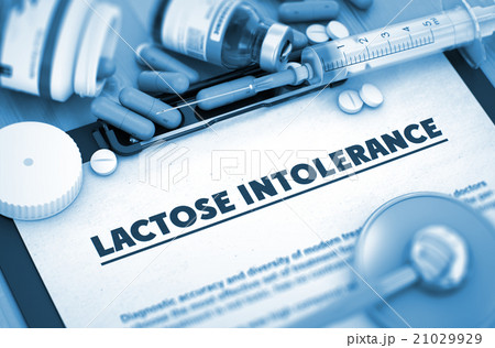 Lactose Intolerance. Medical Concept. 21029929