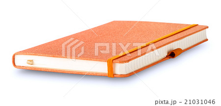 Notebook with an orange cover Notebook with an orange cover 21031046