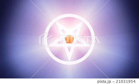 Illuminated pentagram 21031954