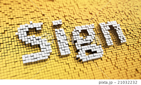 Pixelated Sign Pixelated Sign 21032232
