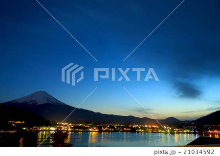 Fuji mountain with more adjust color style 21034592