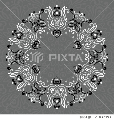Abstract Ornate Mandala. Decorative frame for Abstract Ornate Mandala. Decorative frame for 21037493