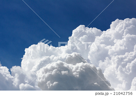 White and gray clouds White and gray clouds 21042756