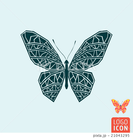 Butterfly icon isolated Butterfly icon isolated 21043295