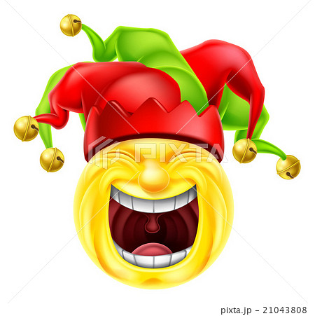 Laughing Jester Emoticon Emoji 21043808