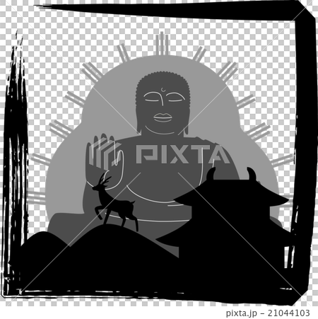 奈良シルエット 角 奈良シルエット 角 21044103