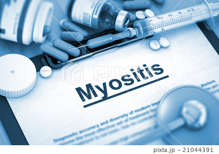 Myositis Diagnosis. Medical Concept. 3D Render. 21044391