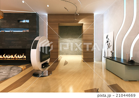 Big dining room with fireplace in new contemporary Big dining room with fireplace in new contemporary 21044669