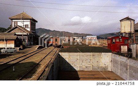 昭和44年明治の面影の残る加悦駅　加悦鉄道 21044758