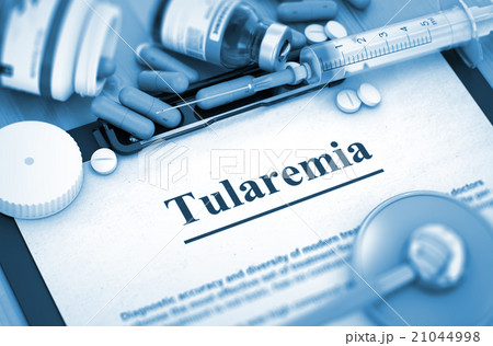Tularemia Diagnosis. Medical Concept. 21044998