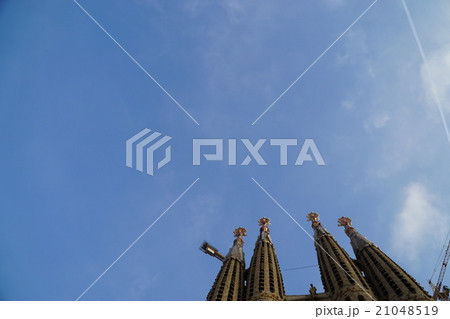 サグラダファミリアのクローズアップ 21048519