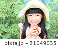家庭菜園をする女の子 21049035