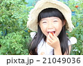 家庭菜園をする女の子 21049036