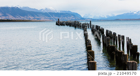 old pier at puerto natales 21049570
