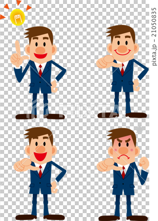 ビジネスマン表情 21050835