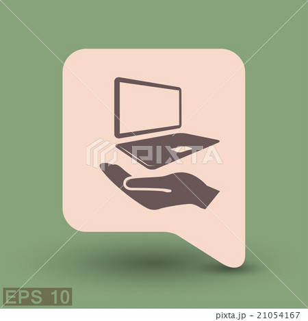 Pictograph of computer Pictograph of computer 21054167