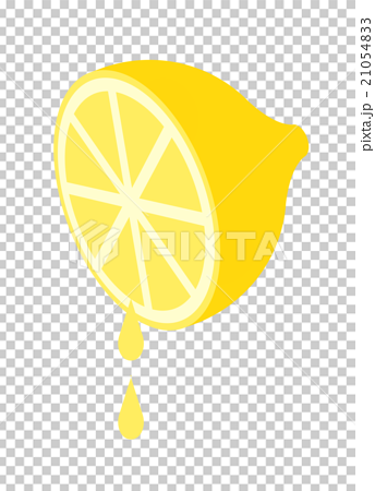 レモン汁のイラスト素材