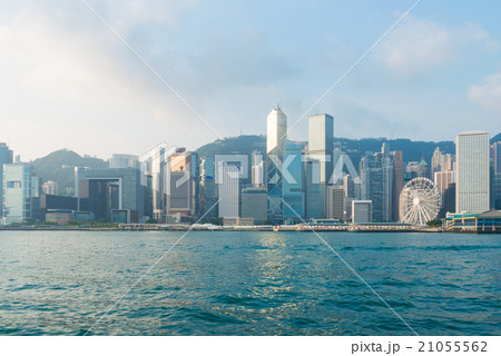Hong Kong City view of victoria harbour Hong Kong City view of victoria harbour 21055562