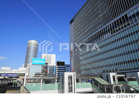 2月都市風景1107横浜市・新横浜駅前 2月都市風景1107横浜市・新横浜駅前 21056797