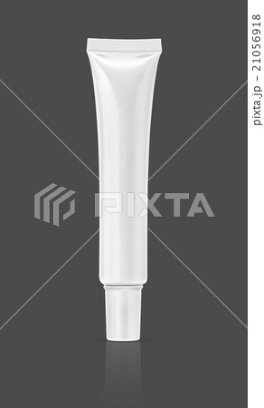 blank packaging cosmetic tube isolated on gray blank packaging cosmetic tube isolated on gray 21056918