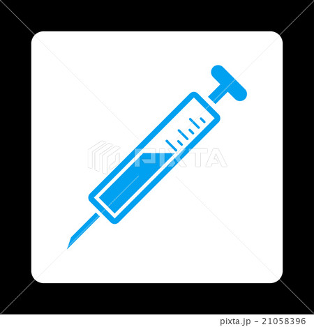 Injection Rounded Square Button 21058396
