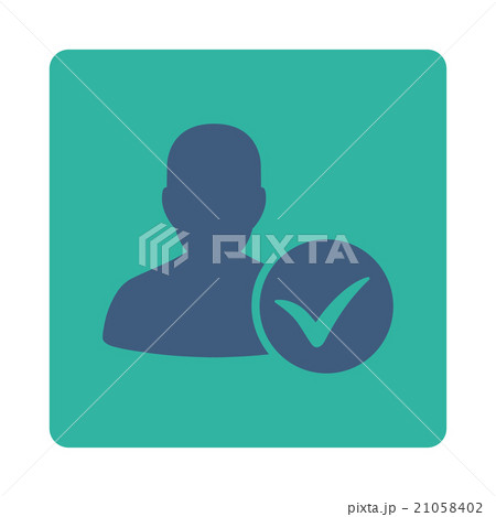 Sickness Ok Rounded Square Button Sickness Ok Rounded Square Button 21058402