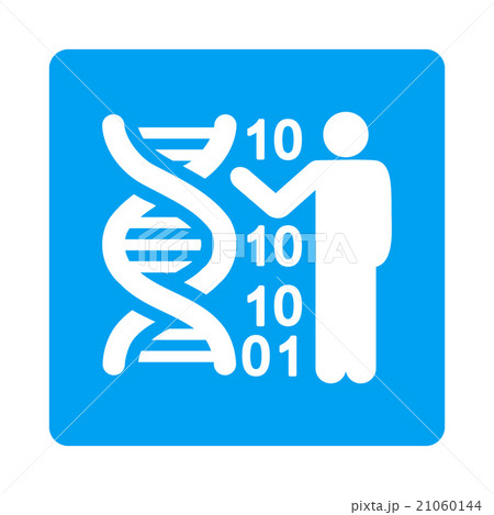 DNA Code Report Rounded Square Button 21060144