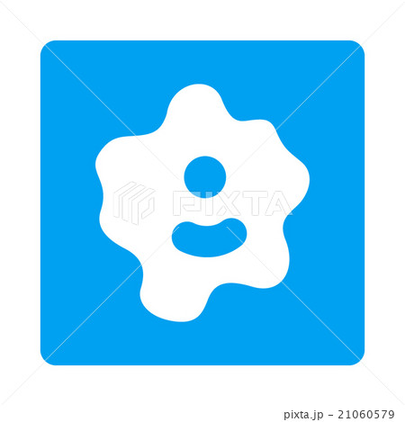 Ameba Rounded Square Button 21060579
