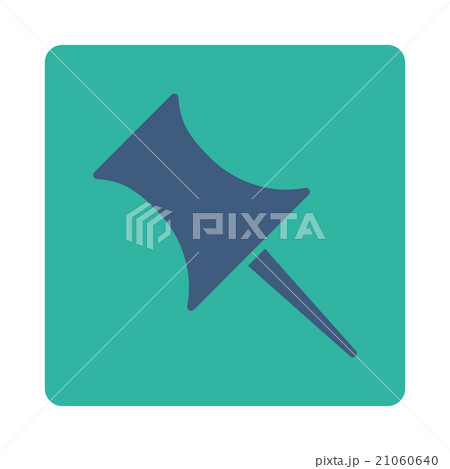 Pin Rounded Square Button 21060640