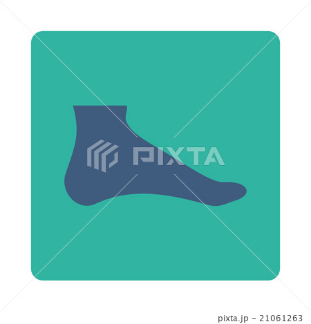 Foot Rounded Square Button Foot Rounded Square Button 21061263