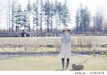 秋野菜　収穫 21062878