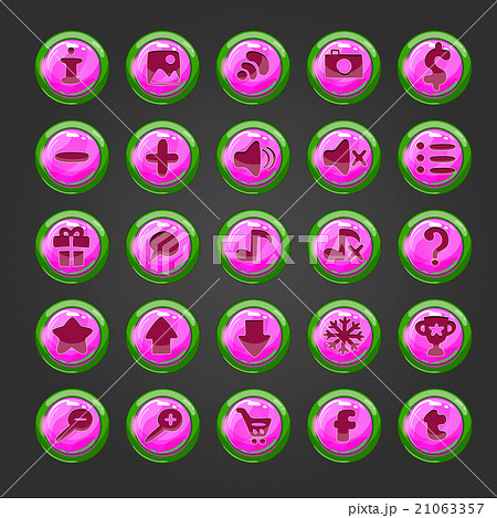 Big set of vector button for game design-7 Big set of vector button for game design-7 21063357