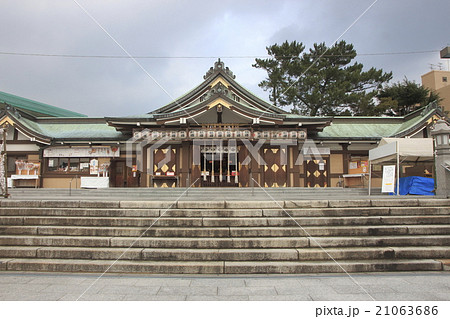 下関市 亀山八幡宮にて 21063686