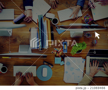 Frame Box Copy Space Cursor Pointing Concept Frame Box Copy Space Cursor Pointing Concept 21069466