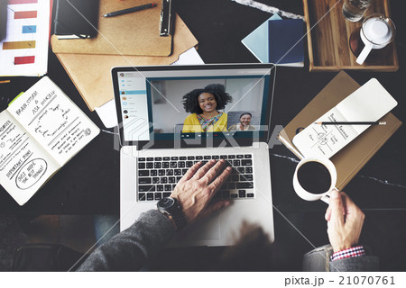 Video Call Facetime Chatting Communication Concept 21070761