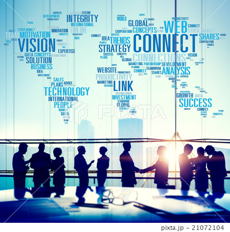 Global Communication Connect Worldwide Link Share Concept 21072104