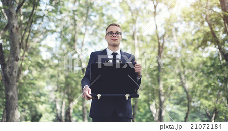 Bankruptcy Bill Broke Crisis Depression Fail Lose Loan Concept 21072184