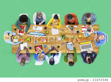 People Design Team Working Office Concept 21072546