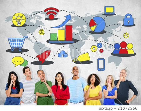 Marketing Global Business Growth Commercial Media Concept Marketing Global Business Growth Commercial Media Concept 21072566