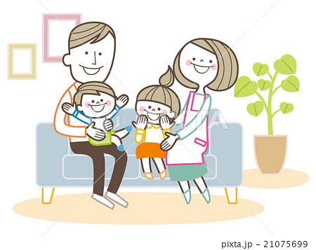 親子　ソファ　 21075699