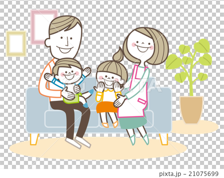 親子　ソファ　 21075699