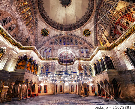 Blue Mosque interior Blue Mosque interior 21075892