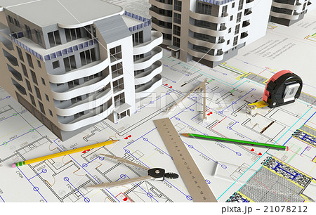 House Architectural Drawing And Layout 21078212